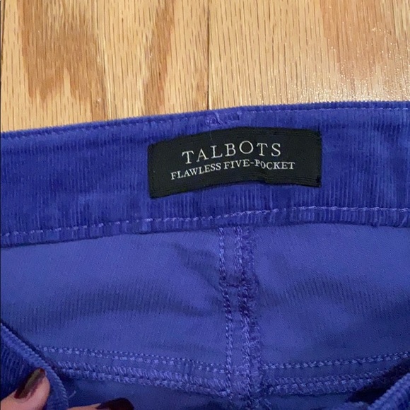 Talbots Flawless Five-Pocket Straight corduroy NWT - Picture 8 of 15